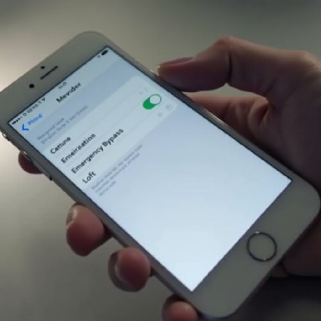 cómo hacer un bypass de emergencia en iPhone